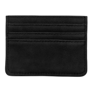 EgotierPro 50058 - Leatherette Card Holder with 7 Pockets & RFID BANNER