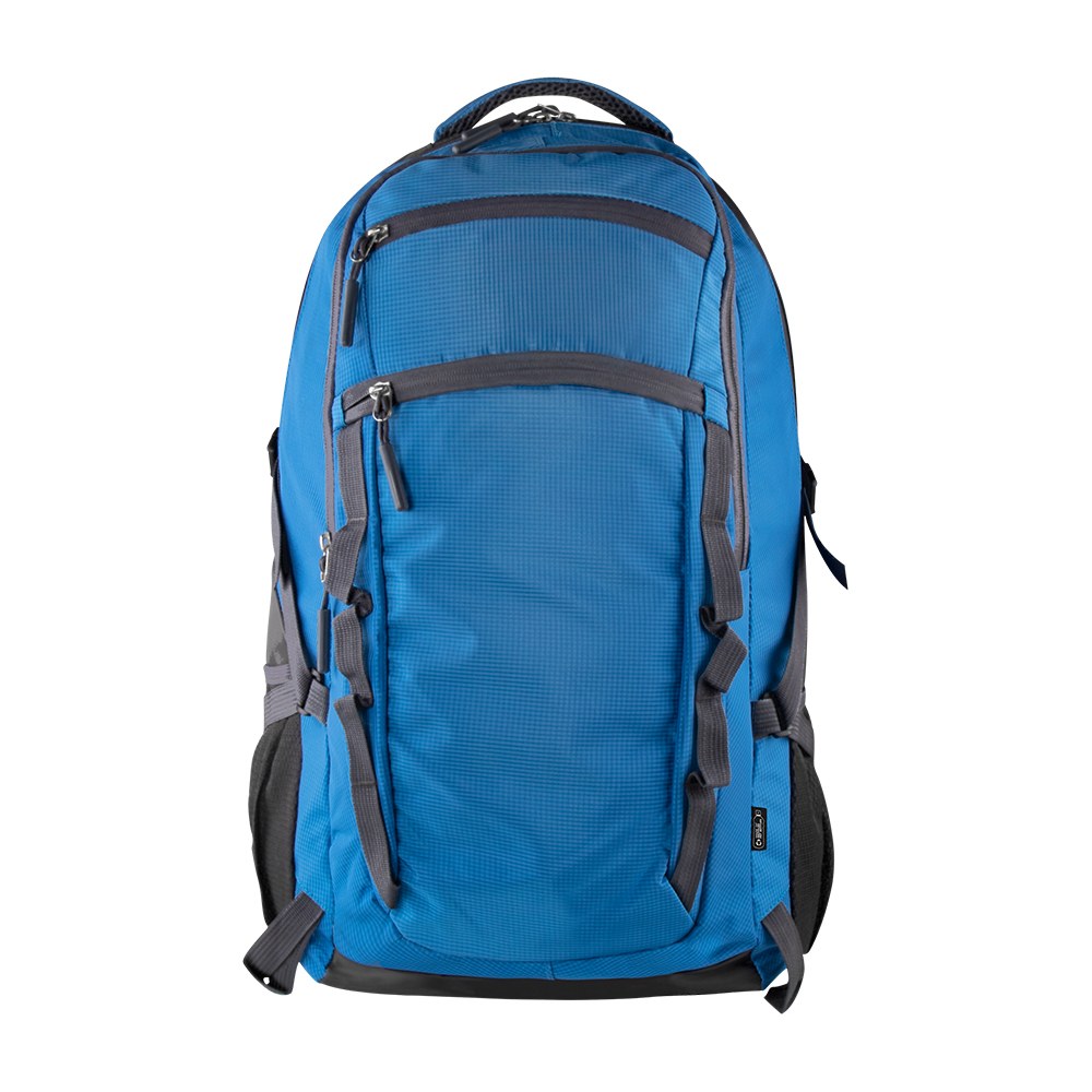 EgotierPro 50674 - RPET Backpack with Laptop & Mesh Compartments