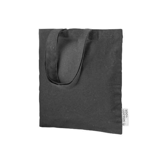 EgotierPro 52506 - 100% Cotton Bag with 30cm Handles AXEL