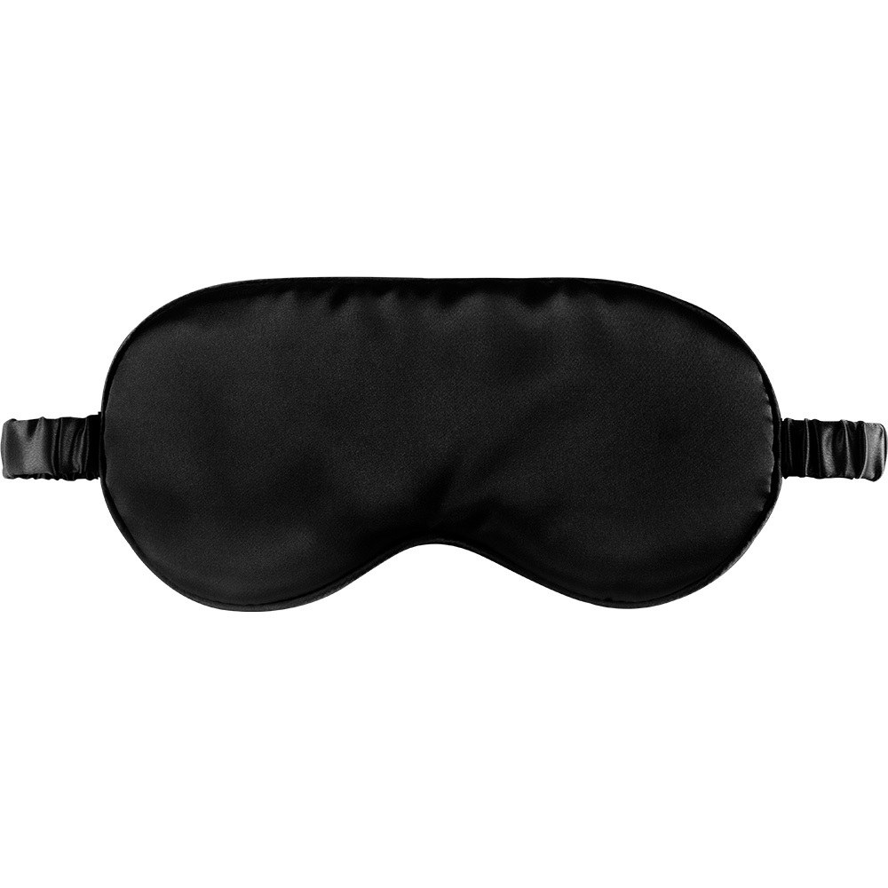 EgotierPro 52529 - Soft Satin Comfortable Eyemask SIROS