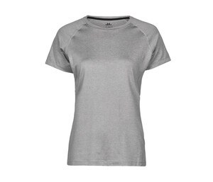 Tee Jays TJ7021 - Women's sports t-shirt Grey Melange