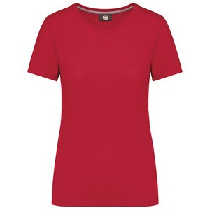 WK. Designed To Work WK307 - Ladies antibacterial short sleeved t-shirt