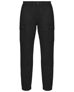 WK. Designed To Work WK711 - Unisex trousers with elasticated bottom leg Black