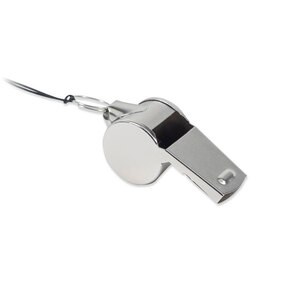 GiftRetail MO2268 - XIULA Metal whistle Silver