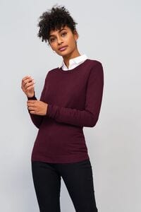 SOLS 01713 - Womens Round Neck Sweater Ginger