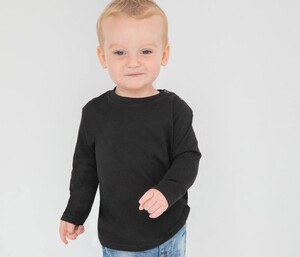 Larkwood LW021 - This long-sleeved Larkwood baby T-shirt 