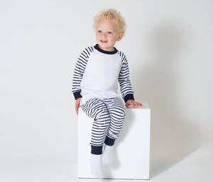 Larkwood LW072 - Striped ChildrenS Pyjamas