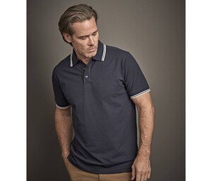 Tee Jays TJ1407 - Mens Luxury stripe stretch polo