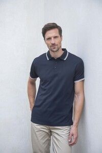 Henbury H482 - Cool plus polo shirt with piping