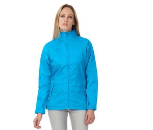 B&C BC325 - Womens microfleece lined windbreaker jacket