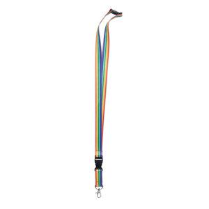 GiftRetail MO6423 - BOWYARD Rainbow RPET lanyard