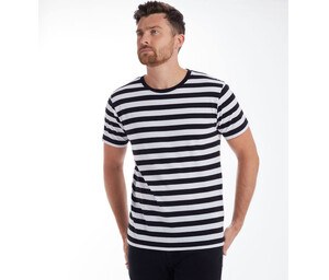 Mantis MT109S - Mens striped t-shirt