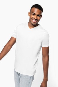 Kariban K3014 - Mens short-sleeved V-neck t-shirt