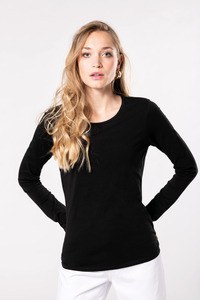 Kariban K3017 - Ladies long-sleeved crew neck t-shirt