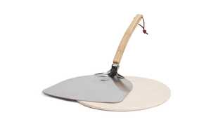 Inside Out LT54004 - Orrefors Hunting pizza stone with pizza shovel