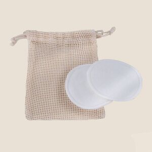 EgotierPro 50554 - Reusable Makeup Remover Disks Set with Cotton Bag LINER