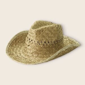 EgotierPro 98074 - Straw Hat, Light Tone, One Size INDIANA