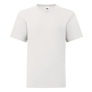 EgotierPro ICONIC WHITE KIDS - 100% COTTON SHORT-SLEEVED T-SHIRT ICONIC WHITE KIDS